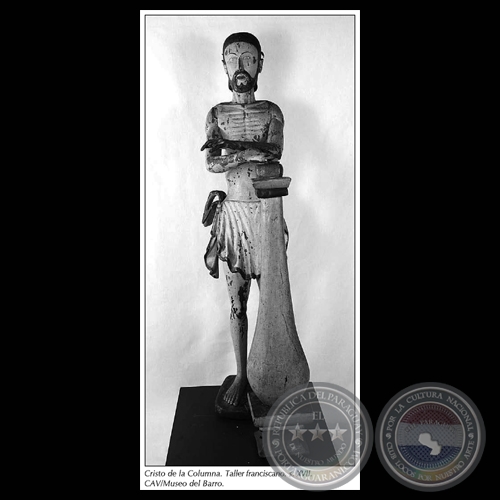 CRISTO DE LA COLUMNA, Taller franciscano. s. XVII - CAV/MUSEO DEL BARRO